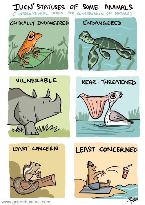 Dr. Jonathan Kolby (@myfrogcroaked) on Twitter photo Sad but true. Great comic by <a href="/thetoonguy/">Green Humour</a> greenhumour.com/2018/01/iucn-s… <a href="/IUCNRedList/">IUCN Red List</a> #nature #conservation Sad but true. Great comic by <a href="/thetoonguy/">Green Humour</a> greenhumour.com/2018/01/iucn-s… <a href="/IUCNRedList/">IUCN Red List</a> #nature #conservation