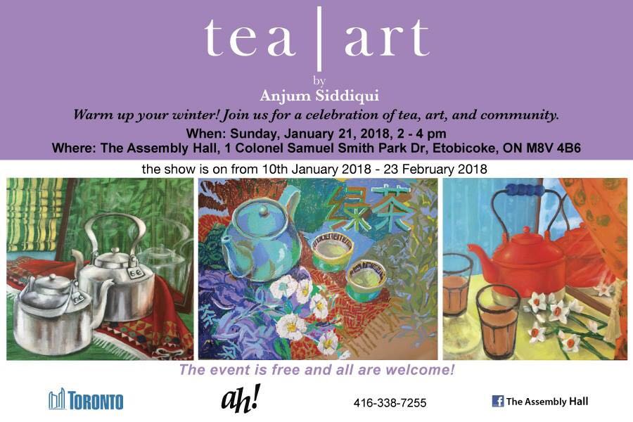 Art show by Anjum Siddiqui
#Toronto #CBCNN #etobicoke