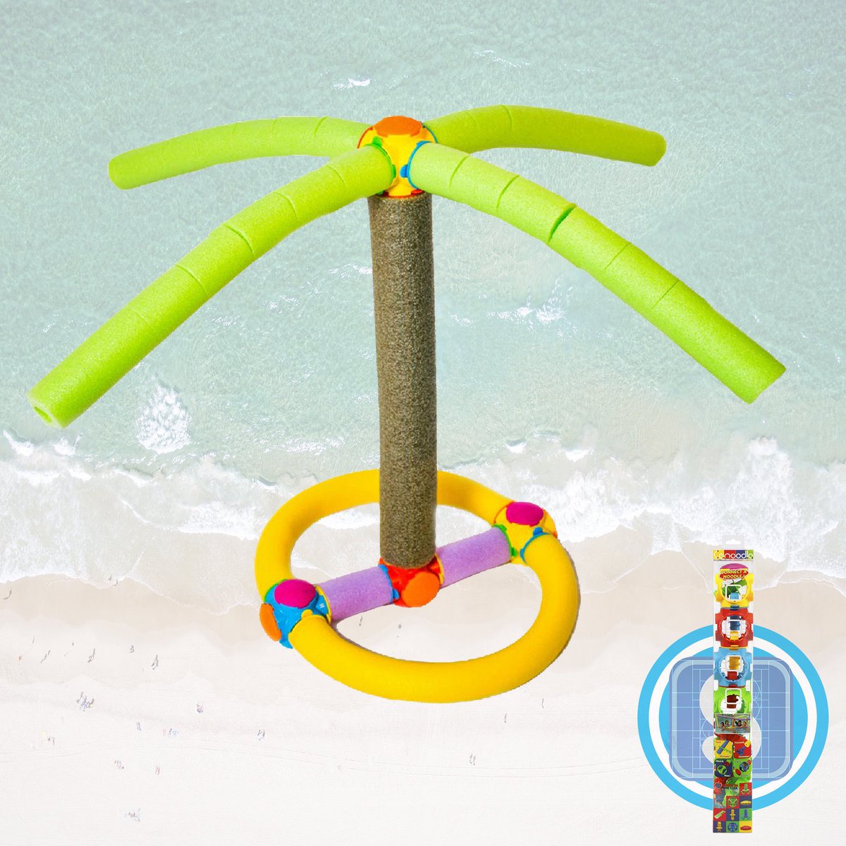 serraproducts's tweet photo. A beach day is always better under a palm tree. Visit https://t.co/8rjnewRUzX for more building ideas. #CanoodleToy #BuildingSet #Mini #MiniBuildingSet #STEM #PoolnoodleConnector #Poolnoodle #MakeItFun #BeachLife #Outdoors #Parents @Target https://t.co/ZGiNPM4Bi9