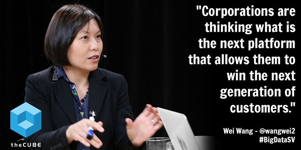 theCUBE's tweet image. #TBT Wei Wang on #theCUBE 
#BigDataSV #theCUBE @wangwei2 #WomenInTech @Hortonworks 
youtube.com/watch?v=xZ29FD…