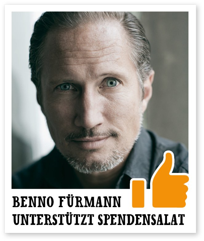 Benno Fürmann unterstützt unsere #Spendenaktion! Noch bis zum 31.01. können sich #gemeinnützige Einrichtungen und #Vereine in einem 5km-Umreis um den #LandschaftsparkHerzberge in #BerlinLichtenberg für "Spendensalat" bewerben: stadtfarm.de/spendensalat/ #lichtenberg #guterzweck
