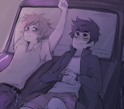 iGayRobot's tweet photo. When two boys watch the night sky. https://t.co/OfVlmQu4KF