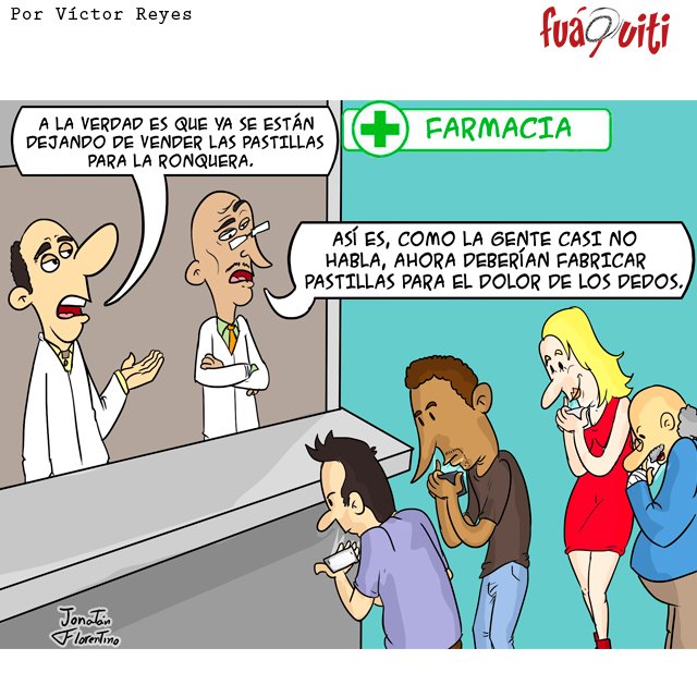 fuaquititv's tweet image. ¿Cuál será la nueva enfermedad?  #Textear #Chatear
#Fuáquiti