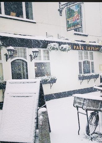When it snowed in 2013!!