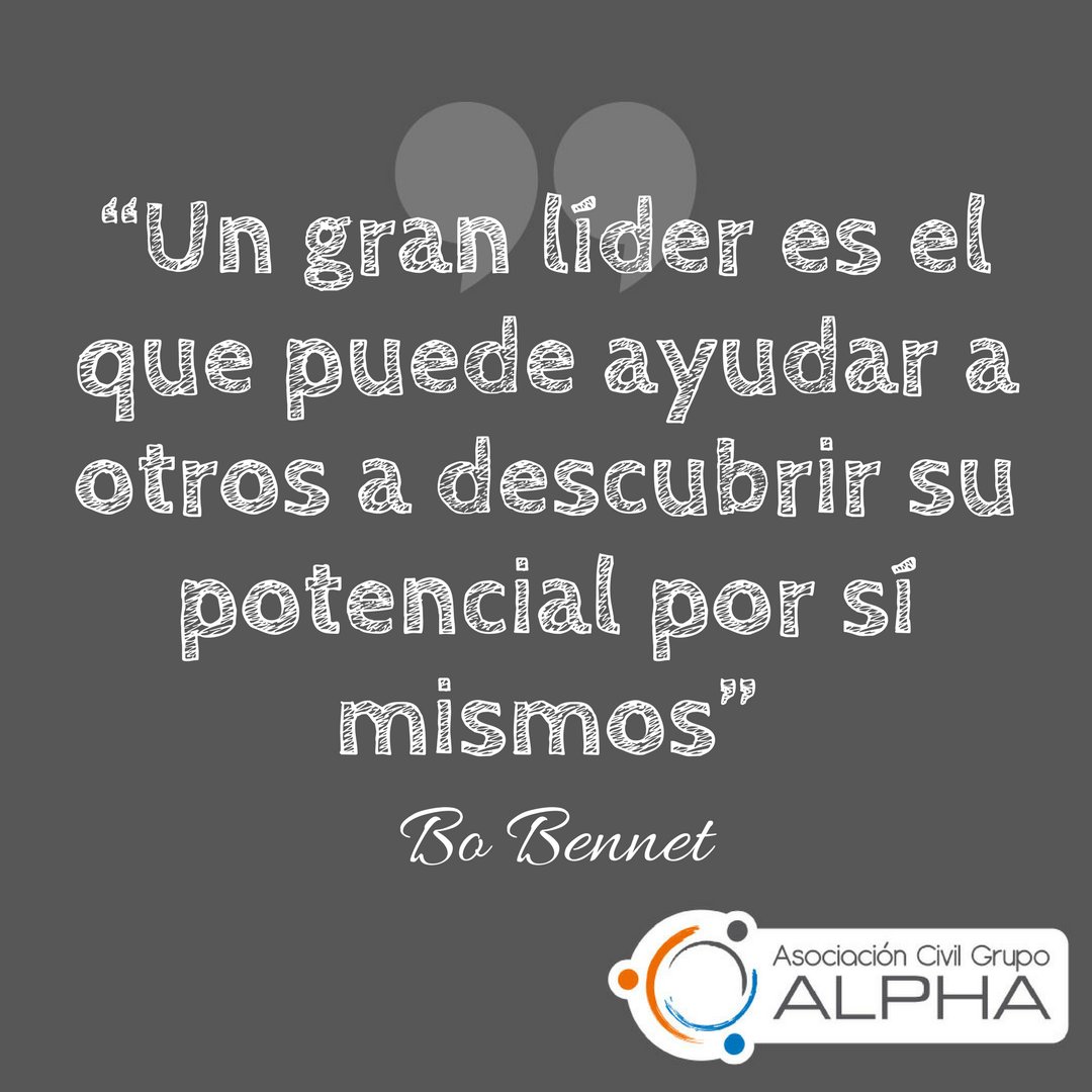 ACGrupoAlpha's tweet photo. Los #líderes de verdad influencian a otros al punto de hacerlos descubrir su #potencial y #talentos.
#ACGrupoAlpha #GrupoAlpha #FrasesACGA #Frases #Quotes https://t.co/ejtWIm2UOy
