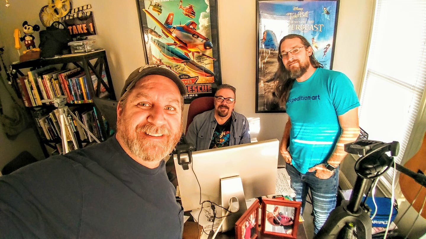 Aaron Blaise Ar Twitter Shooting A New Course On Visual Storytelling Amp Storyboarding With Lyndon Ruddy Who Has Been A Story Artist For Film Television Amp Games For 30 Years He S Currently