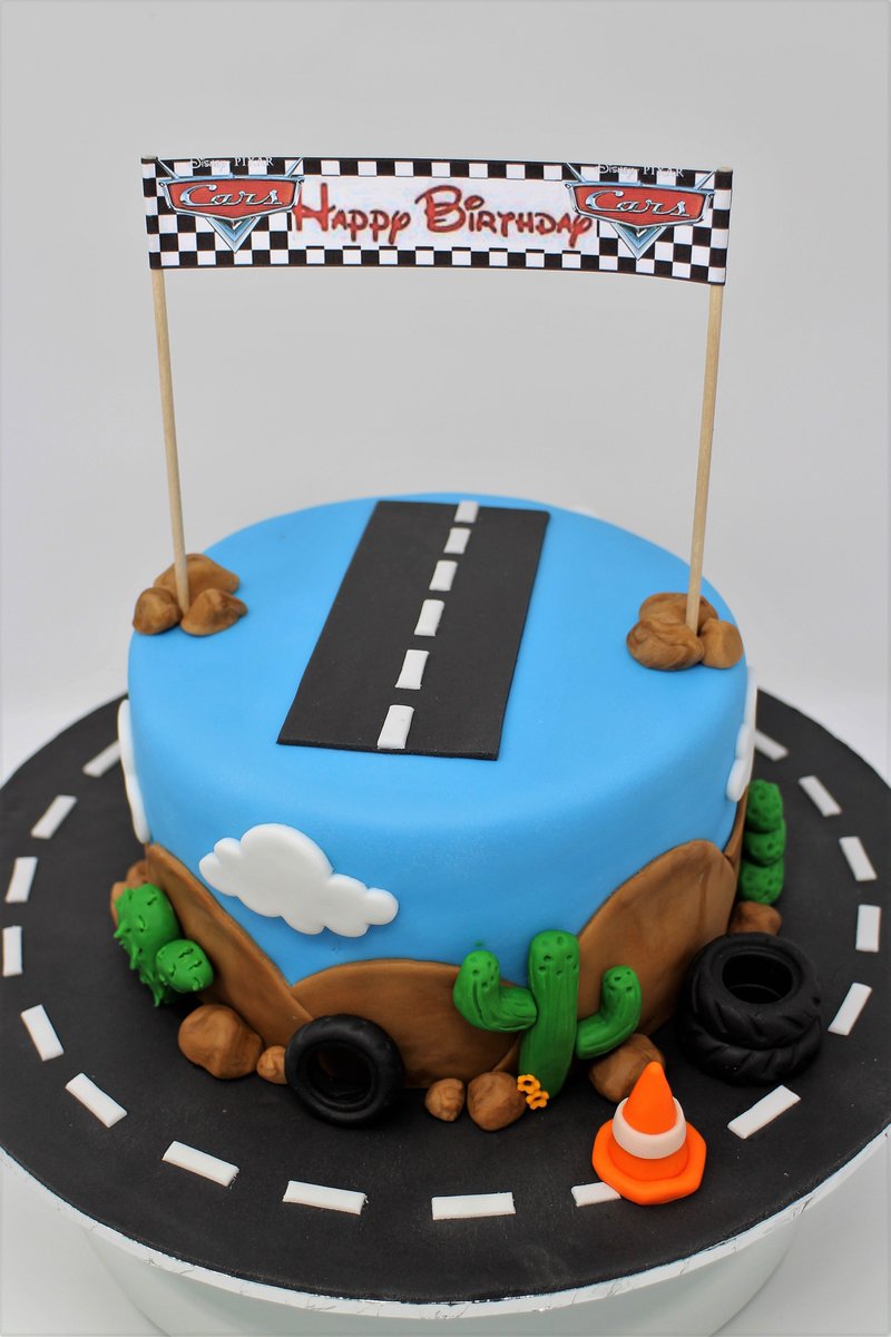 Car Road Theme Cake /Mango cake design || Cakes || Trending cake || New cake  design | Rushaasrecipes - YouTube