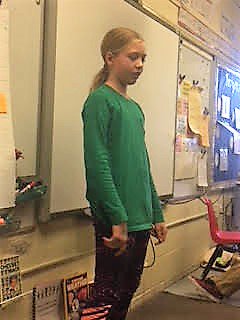 McGrathElem's tweet photo. Ms. Rehak's students celebrated poetry by reciting a line or a full poem and describing what moved them most with those words. Powerful! #TCRWP #MGELA #learningthroughpoetry https://t.co/xqDxhVZLoB
