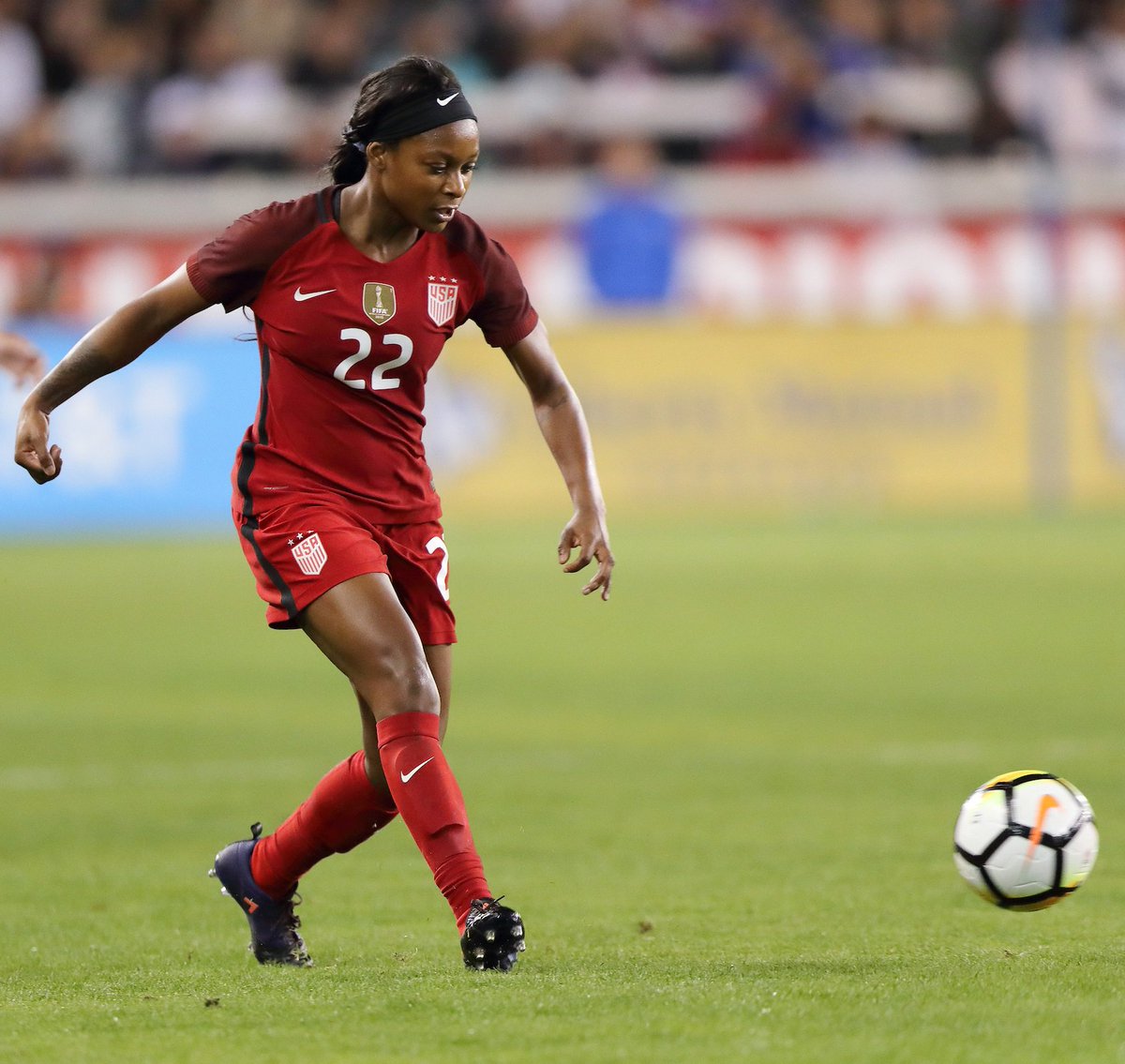 WashSpirit's tweet photo. 1st #USWNT Game Day of 2018 for @taylornsmith11_, @MalPugh &amp; @sunshine_sully!

Watch: 📺 #USAvDEN on ESPN at 7:30 pm ET
Game Notes: 📝https://t.co/iEmdtcux7U https://t.co/9OqYMTuaBq