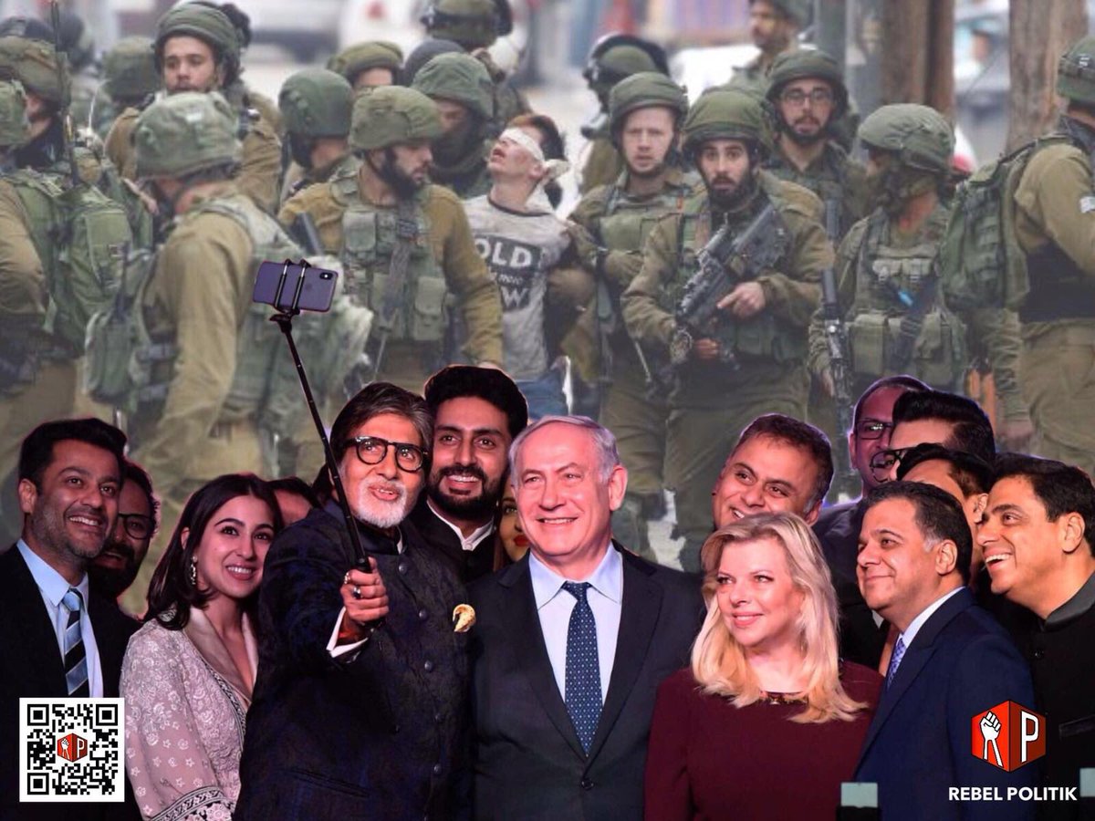 Robert_Martin72's tweet photo. 🔴Bollywood's Selfie With Israeli War Crimes .. https://t.co/6IkfRB8tp3