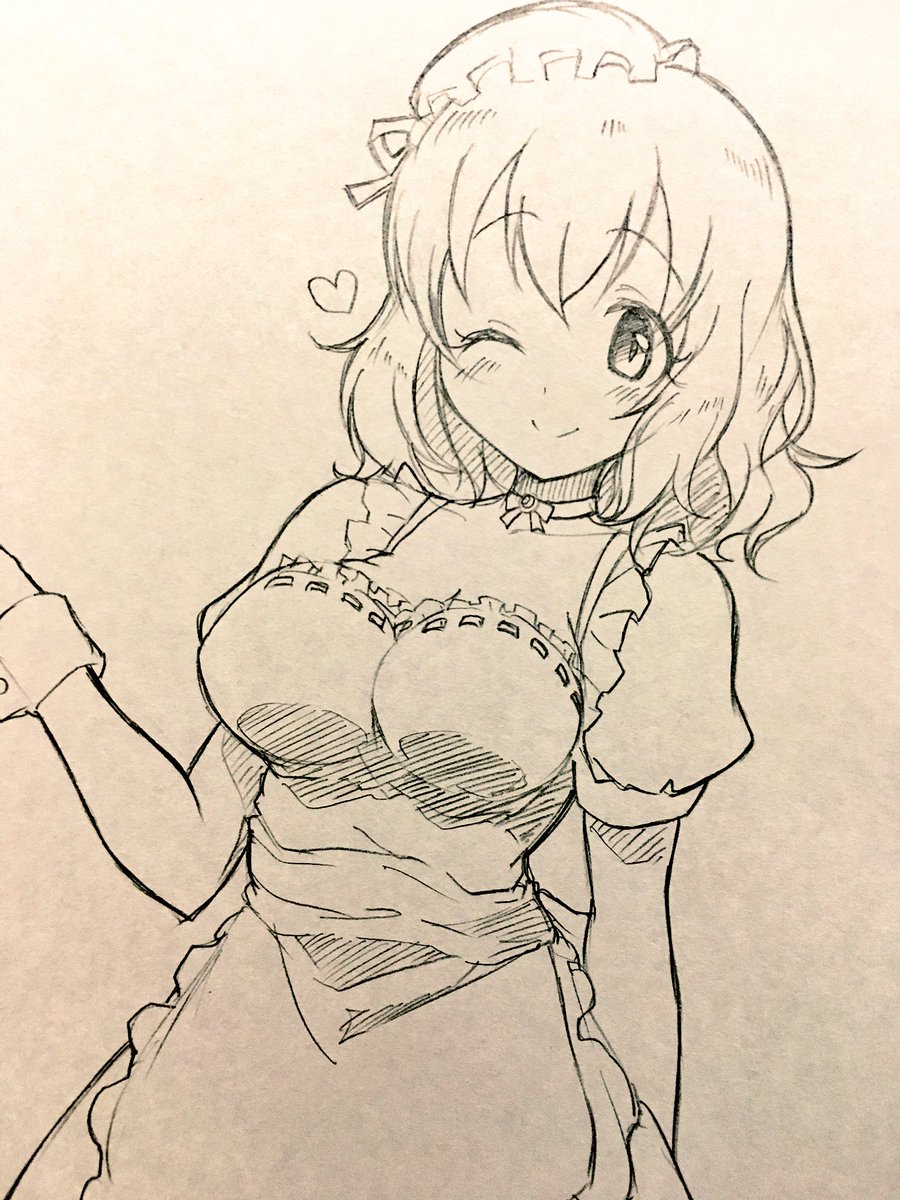 penpeneroe's tweet photo. メイド芽衣子ちゃん https://t.co/JVXXTMxGuE
