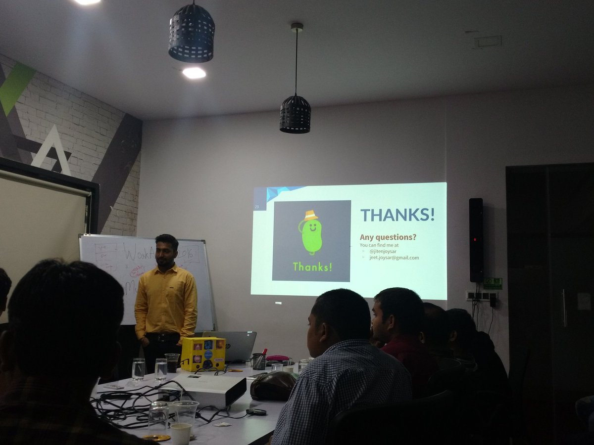hdgosar's tweet photo. Amazing experience with IoT with @JitenJoysar  #NaviMumbaiSFUG #IOTWITHSF https://t.co/LFyKFMmJRX