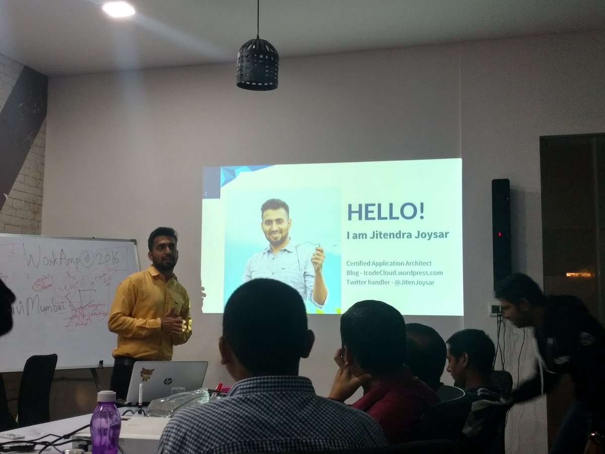 hdgosar's tweet photo. Amazing experience with IoT with @JitenJoysar  #NaviMumbaiSFUG #IOTWITHSF https://t.co/LFyKFMmJRX