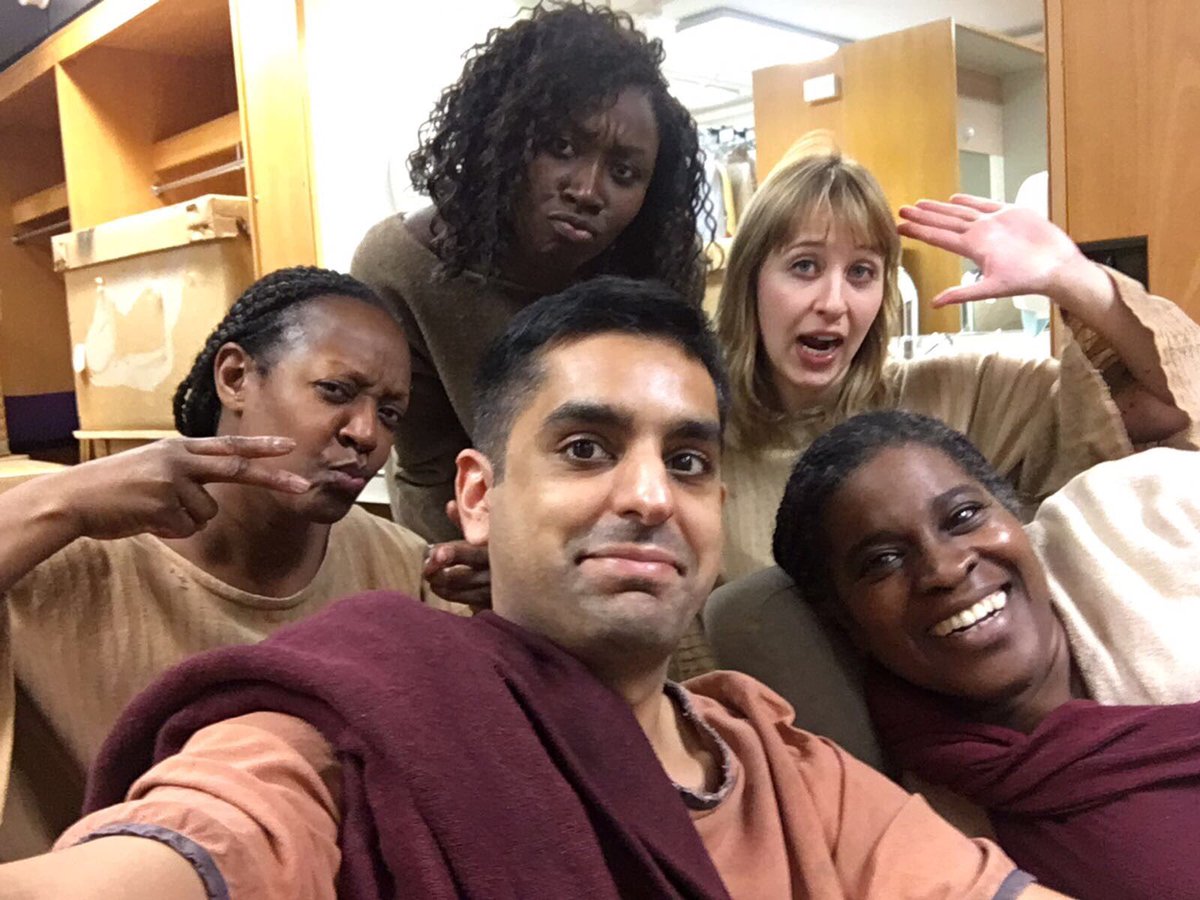 ValAntwi's tweet photo. #citizenlife done. Thank you @TheRSC @BarbicanCentre and all you lovelies. #rsccaesar #RSCRome 🎭 👋🏾 https://t.co/9WIN9PSvrZ
