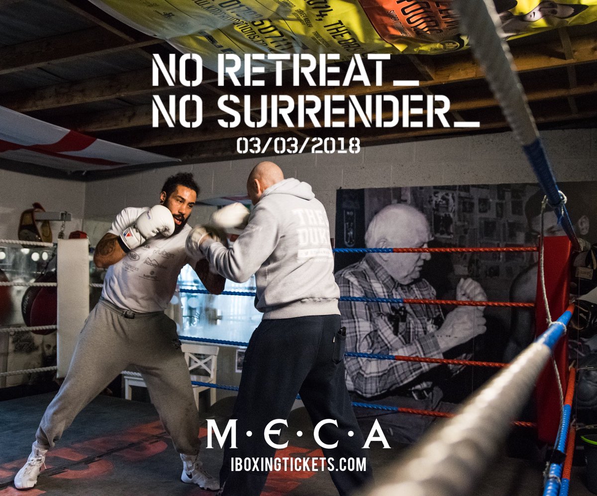 IRISH &amp; COMMONWEALTH CHAMPION <a href="/TheDukeWatkins/">LukeTheDukeWatkins</a> tops the bill on March 3rd. #noretreatnosurrender <a href="/paddyboxing/">Paddy Fitz</a>