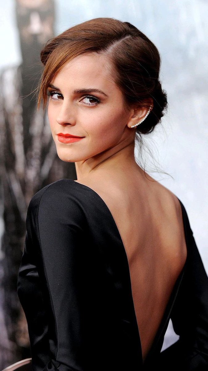 Backless dress Emma #EmmaWatson