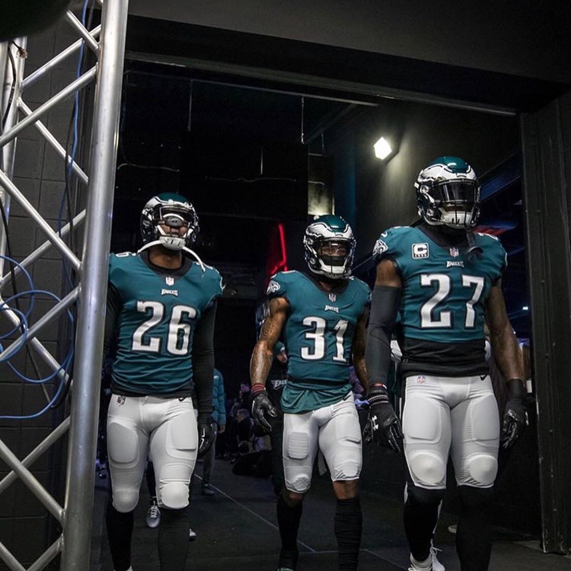MalcolmJenkins's tweet photo. Can you feel it!? Game Day!!! #GangGreen #FlyEaglesFly https://t.co/gjEa5HOrgx