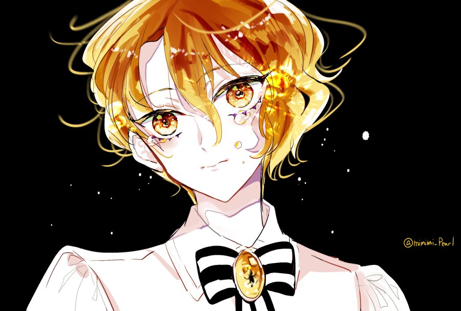 #美少年版深夜の真剣お絵描き60分1本勝負
「琥珀」 