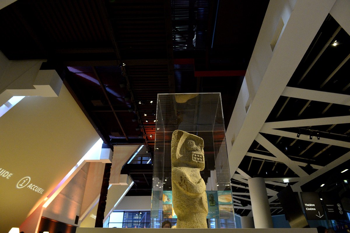 ColFra2017's tweet image. Hasta el 30 de enero de 2018, se exhibe la pieza del Parque Arqueológico San Agustín, ‘El Chamán murciélago’, en el Museo del Quai Branly de París. @El_Icanh #ColombiaFrancia2017