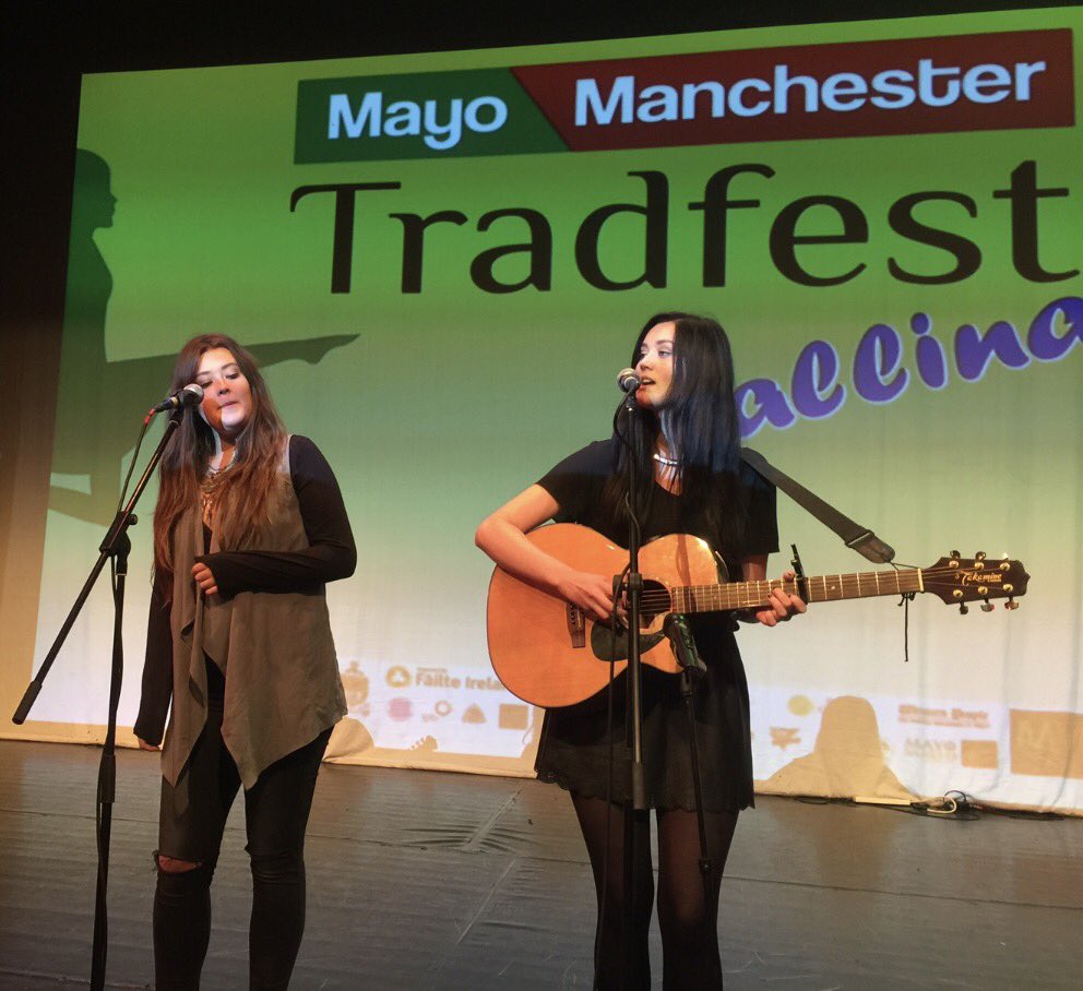 MayoManchester's tweet photo. #Mayo Trad band @MurphySisters3 headline #Free gig @ButtonFactoryv #Dublin on Sun 28 Jan as part of @TempleBarTrad please RT & show them some support ๐โค๏ธ #MurphySisters https://t.co/4D94UbQW52