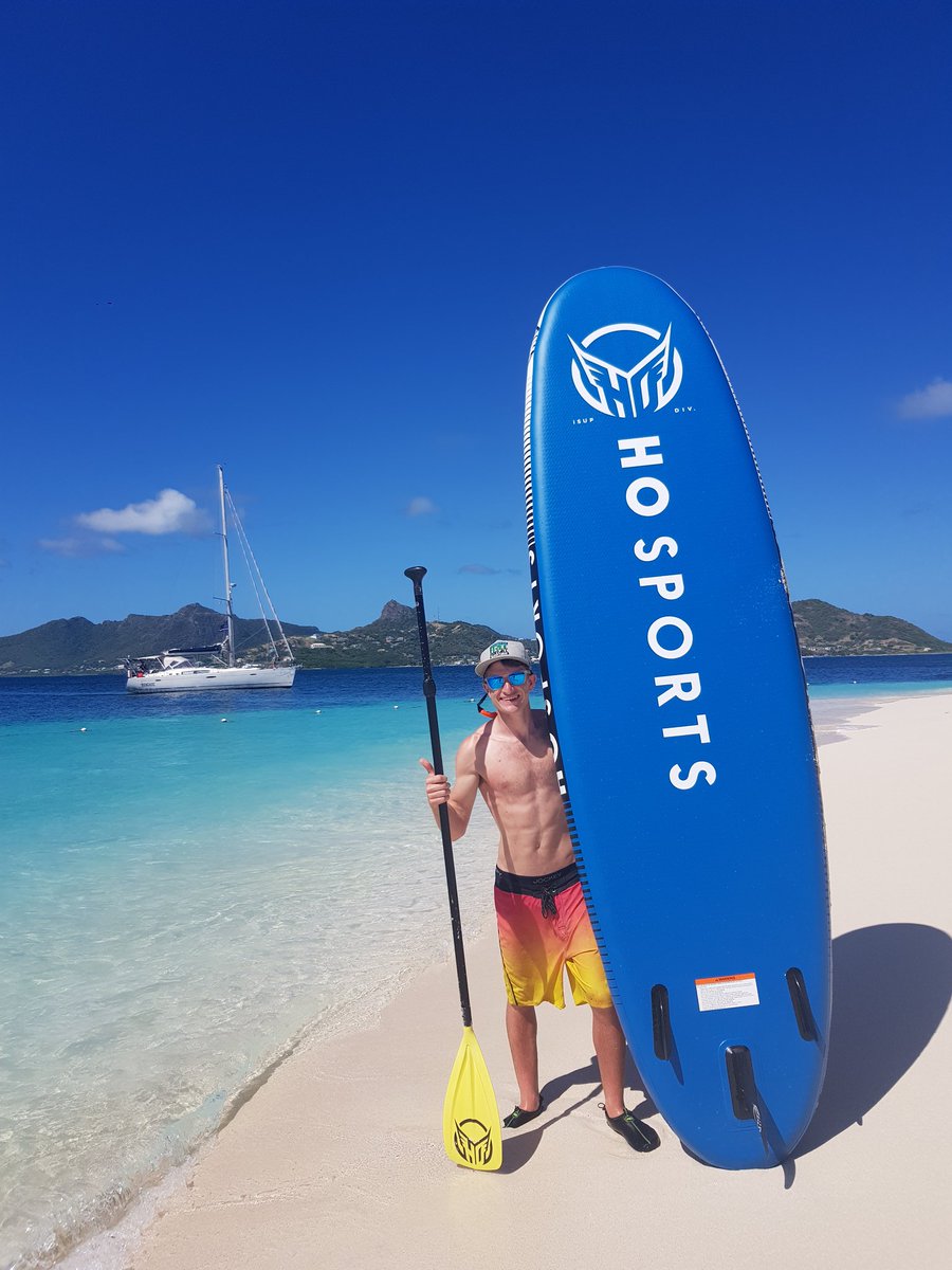 skitrav's tweet image. #supitsunday.  Sup&apos;ing in the Caribbean with my @HOSports ISUP. #hoskis #hosports #Caribbean #sup