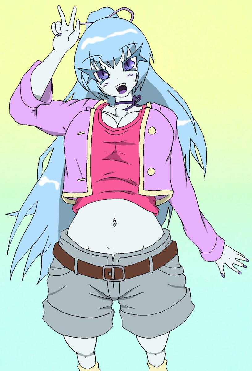Mirage 鬼太郎アニメ化ということで 雪女の葵を描きました