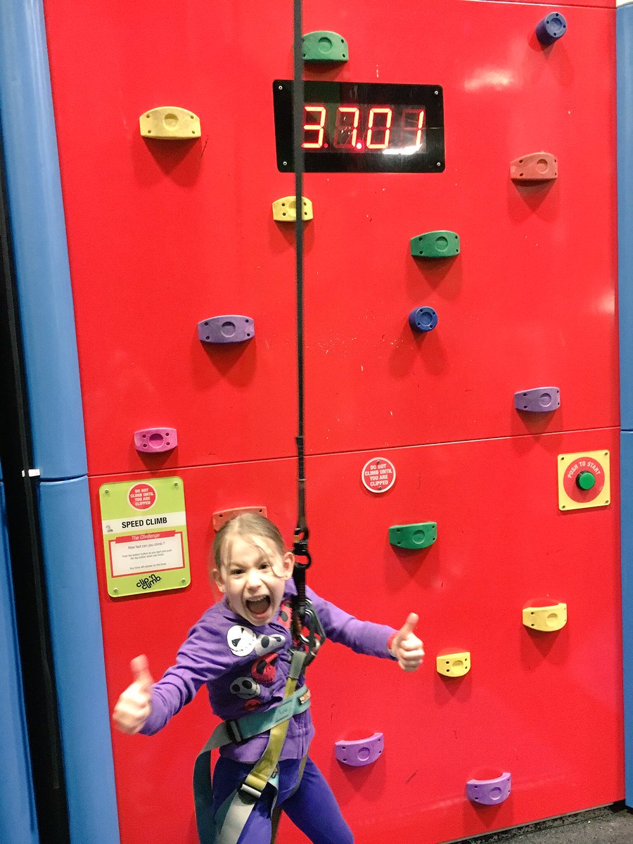 FamilyofMind's tweet photo. #mypositivecapture for today @BrizStateOfMind - such joy at beating her PB scaling this bad boy! She’s one happy girl! #myactivekids #myactivetribe #wellbeingforkids https://t.co/5G63IvL1IF