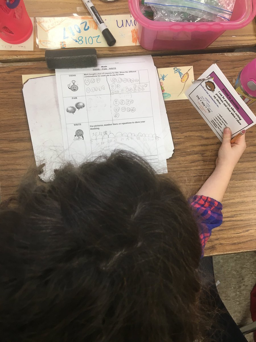 Reading and Writing Mathematical Practices  #AACPSReadWithMe <a href="/HillsmereESAACP/">HillsmereESAACPS</a>