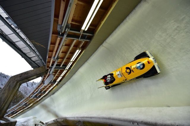 Es war schön gestern mal wieder Rennen zu fahren, wie man sieht hatten wir riesigen Spaß. #wirfuerd #teamdeutschland #roadtopyeongchang