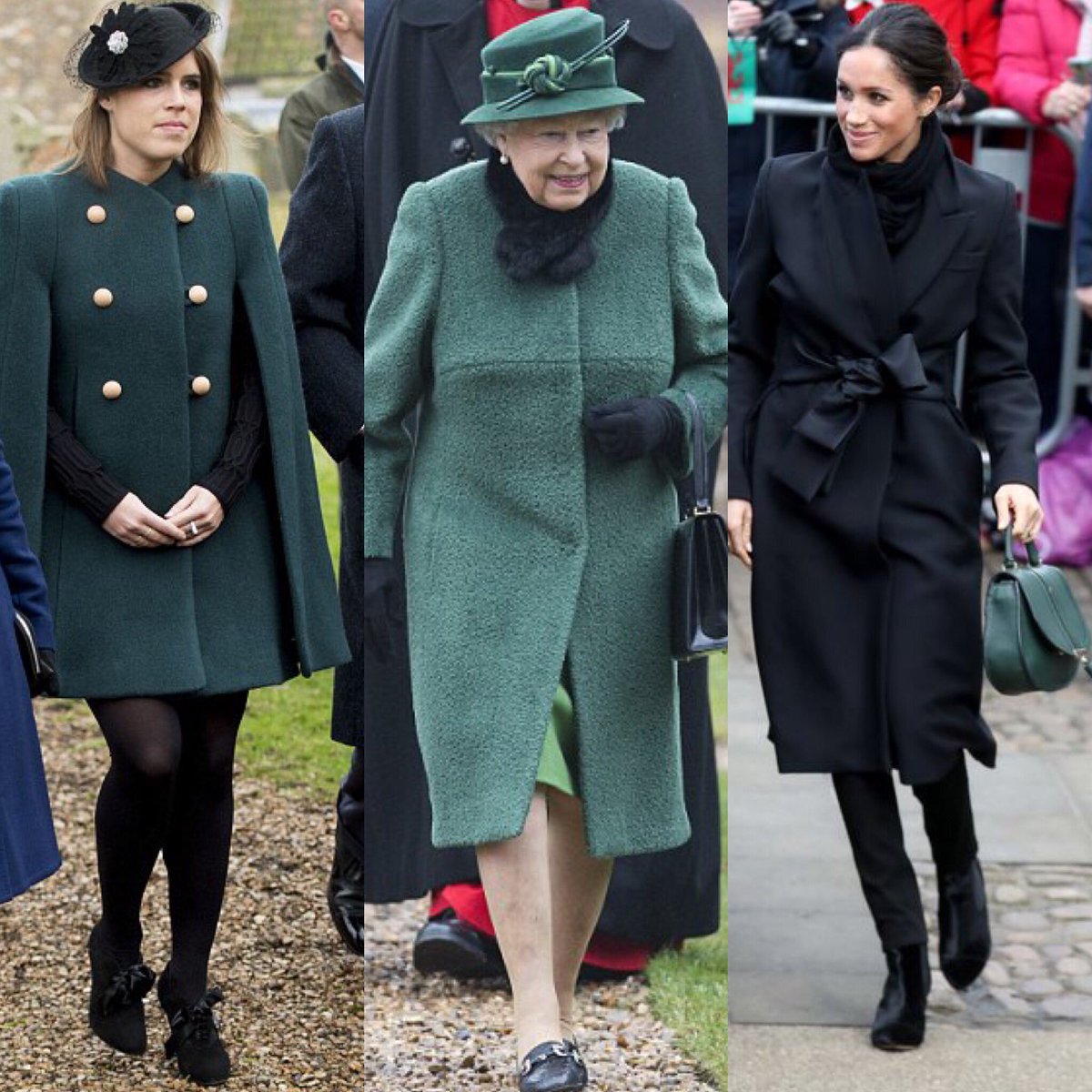 Green &amp; Black seems to be the Royal colour combination of the week! ☺️ #royalstyle #TheQueen 
instagram.com/p/BeNn_AJBTuc/…