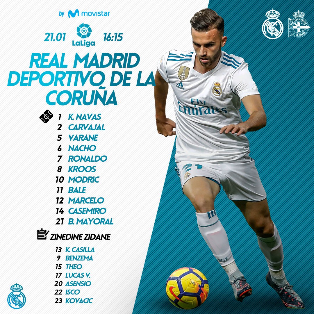  LIGA J 20 21/01/2018 REAL MADRID DEPORTIVO DE LA CORUÑA - Página 2 DUEeI-VXUAAqz8k