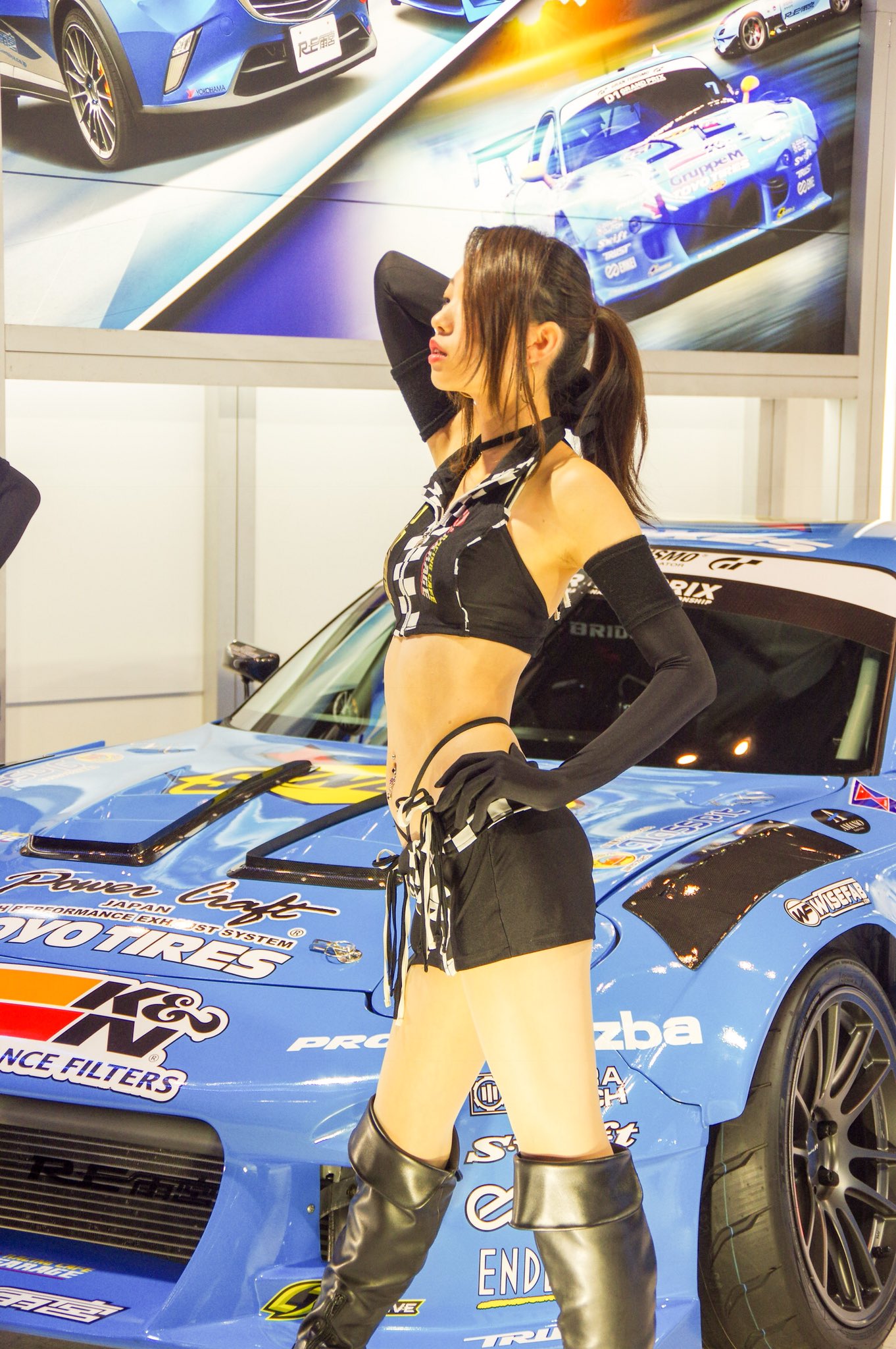 かとちゃん 写真垢 東京オートサロン18 原田瞳 さん Dz H H 撮影対応ありがとうございました 東京 オートサロン 東京オートサロン18 原田瞳 Re雨宮