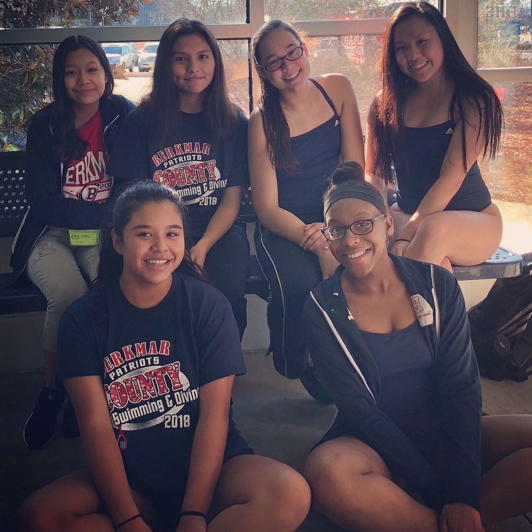 SwimBerkmar's tweet photo. OUR GIRLS ROCKED IT OUT AT COUNTY!!! https://t.co/NbmypFXhj1