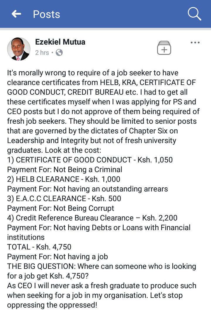 mmnjug's tweet image. So much sense from Ezekiel Mutua, so much sense.