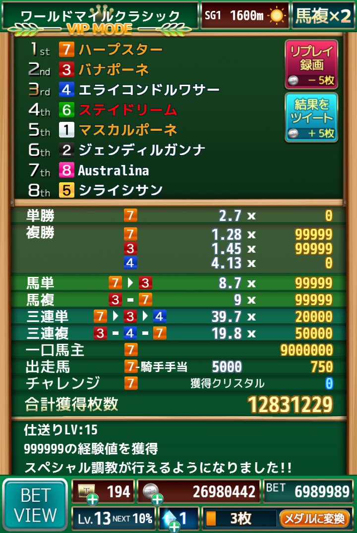 馬券ゲーム