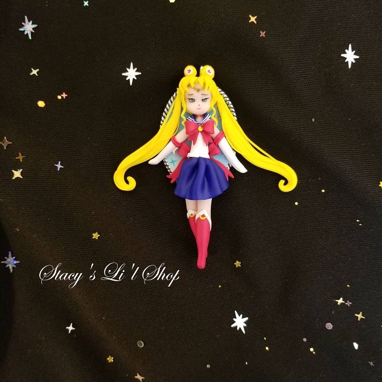 StacysFantasy's tweet photo. My first sailor moon.  #SailorMoon #anime #handmade https://t.co/DdS6BCru9v