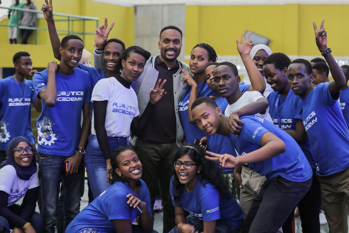 oukwuani's tweet photo. Pure joy! Makers Robotics Academy Rwanda I is a wrap. Just look at their faces. 😃 Cc @Regis_Rugema @BkTecHouse @BankofKigali https://t.co/kd5MJkfQwC
