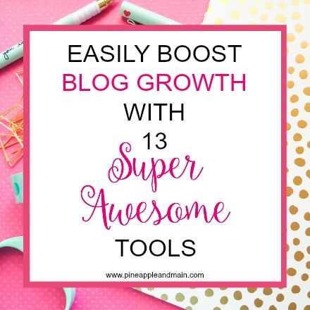 Some of our favorite tools for growing your blog buff.ly/2FVVnkK #blogging #bloggingtips
#pineappleandmain