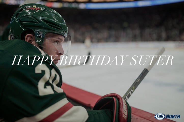 Join us in wishing a happy birthday to d-man, Ryan Suter! 