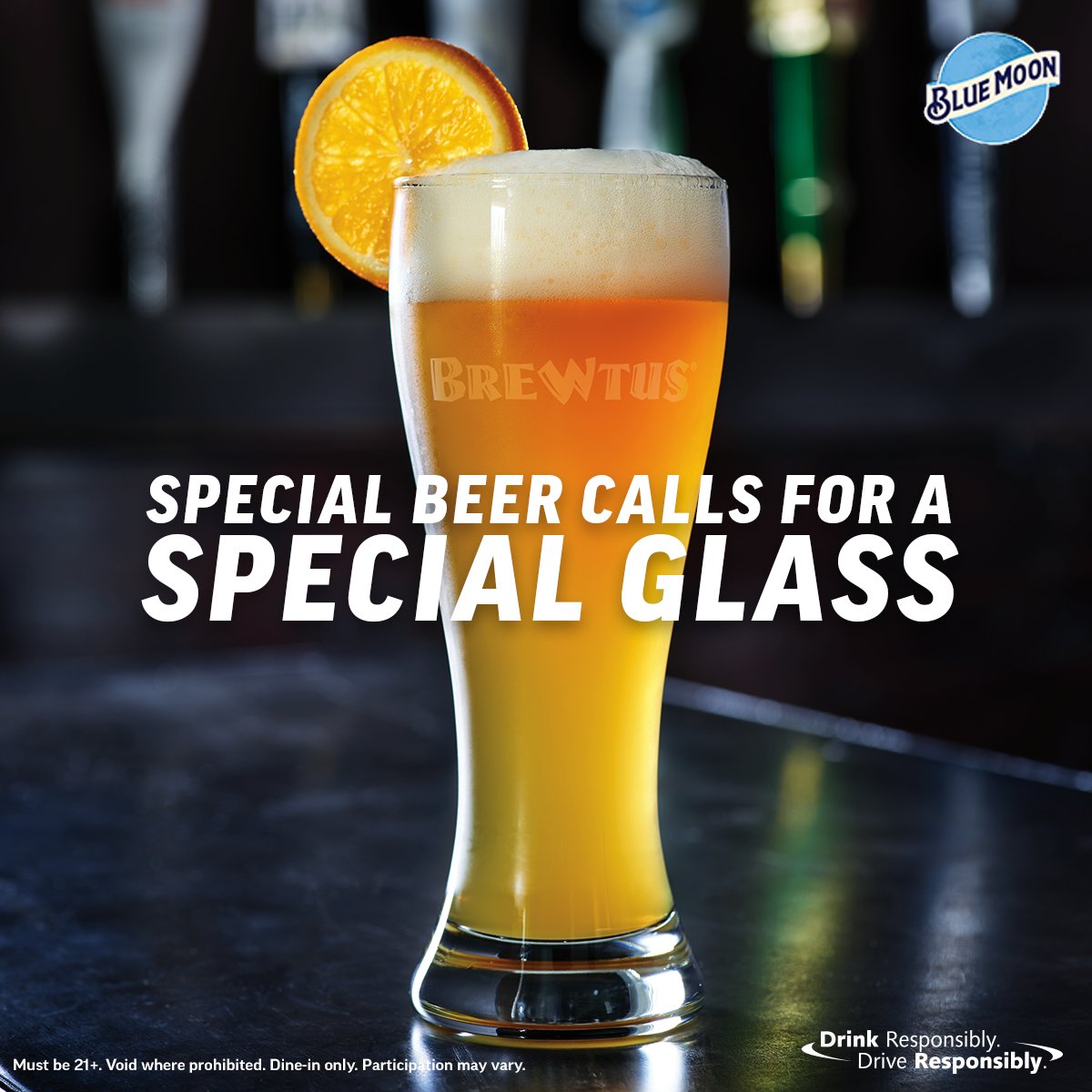 Applebee's on Twitter "Blue Moon® it’s better in a Brewtus®.…