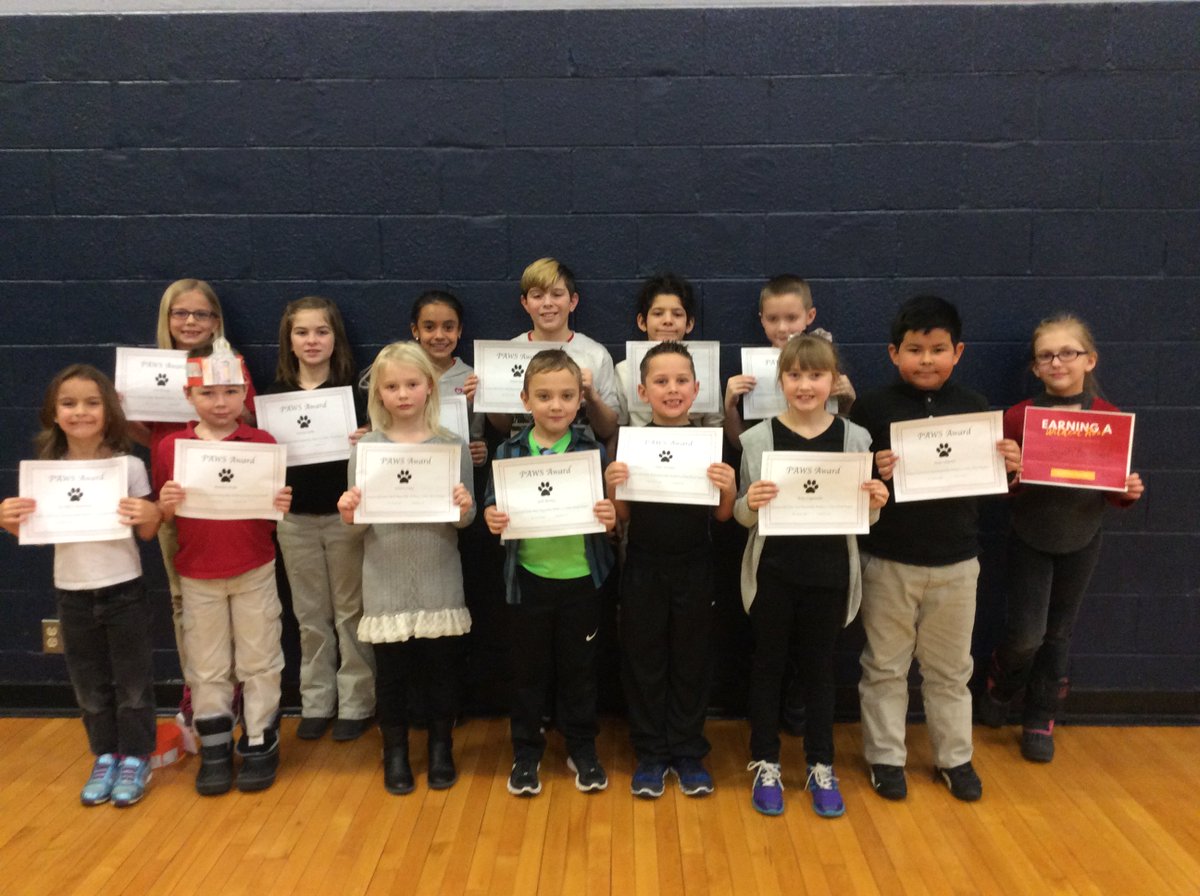 WDAPlymouth's tweet photo. Congratulations to our students who received the PAWS and Roar awards for December! https://t.co/TwaSZnvP9S