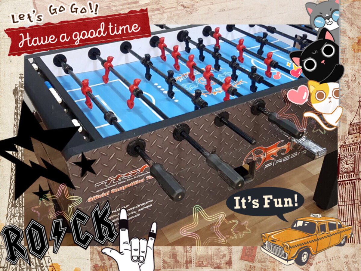 PartyLogin's tweet image. 有新玩具玩呀。- 足球機。快d黎同朋友開P. #partyroom #funtime #games #soccermachine #laichikok #hk boardgames #funparty