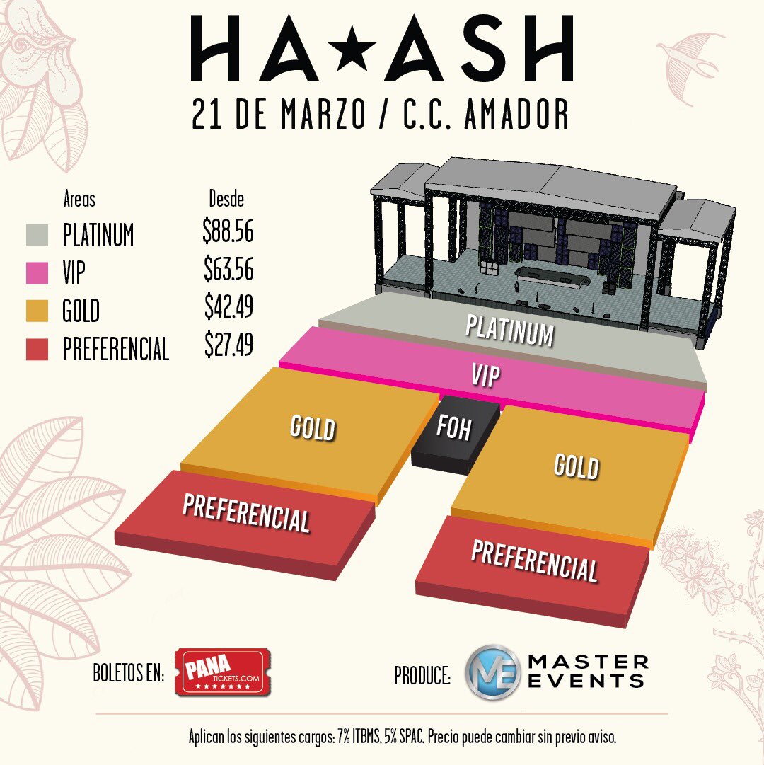 magicdreamsinc's tweet photo. @haashoficial llega a Panamá el próximo 21 de marzo para conquistar sus corazones con su gira #100AñosContigo ¿Listos para disfrutar lo mejor de su carrera musical?
-
Adquiere tus boletos HOY en todos los puntos de venta de @panatickets
-
Produce: @master_eventspty #HaAshPty https://t.co/sFX5RtHGnI