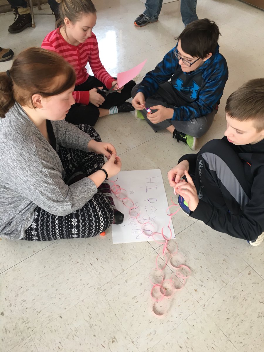 mlekrall's tweet photo. Team building activities with @LisbonCSD MS student council. #campwyoming https://t.co/CIGDFZBafh