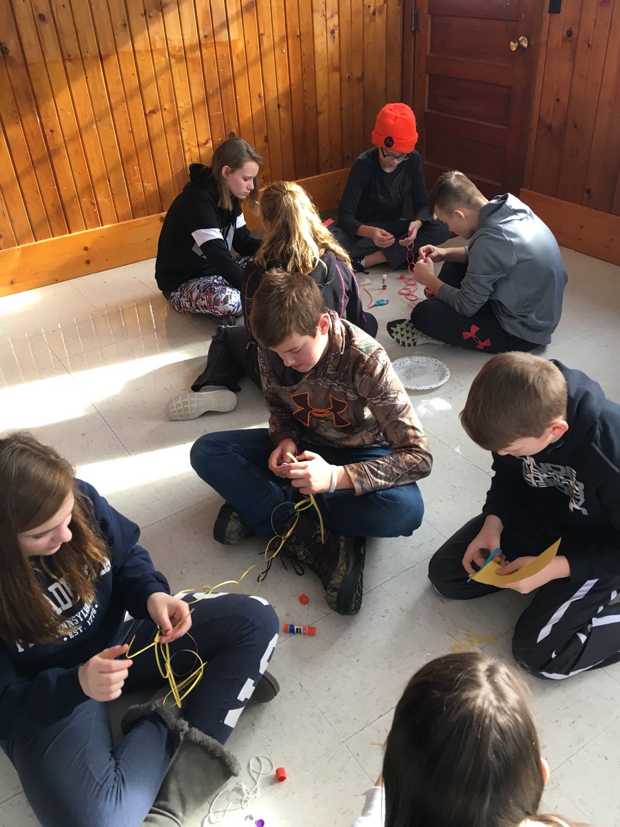 mlekrall's tweet photo. Team building activities with @LisbonCSD MS student council. #campwyoming https://t.co/CIGDFZBafh