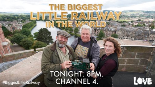 LinklineCrew's tweet photo. #biggestlittlerailway -seven days to Inverness , wonderfully shot #tompridham #dop #soundrecordist #davidhardy @linklinecrew - it's a fabulous series @LoveProductions https://t.co/bYcN2ZmaDL