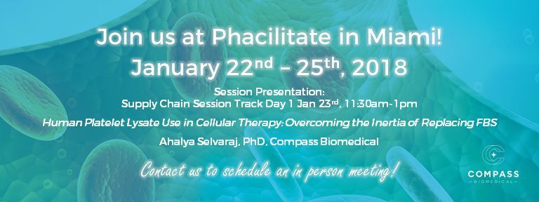 CompassBiomed's tweet photo. Join Ahalya Selvaraj at the Phacilitate Cell &amp; Gene Therapy World Congress during a discussion session: Facing up to critical raw material supply shortfalls – the single largest elephant in the commercial cell &amp; gene therapy room? https://t.co/BFSj5FugnL https://t.co/8Pvv3B7y2d