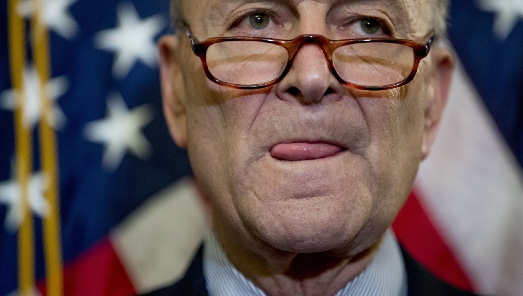 DACA 'dreamers' protest at Chucky Schumer's home