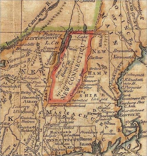 SWOConnell's tweet photo. 21 Jan 1738, Ethan Allen, future #RevWar hero &amp; key founder of the Republic of Vermont, is born in Litchfield, Connecticut.  This farmer, businessman, land speculator, philosopher, writer, lay theologian, patriot and politician would lead a controversial rough &amp; tumble life . https://t.co/qpFxAHnlzf