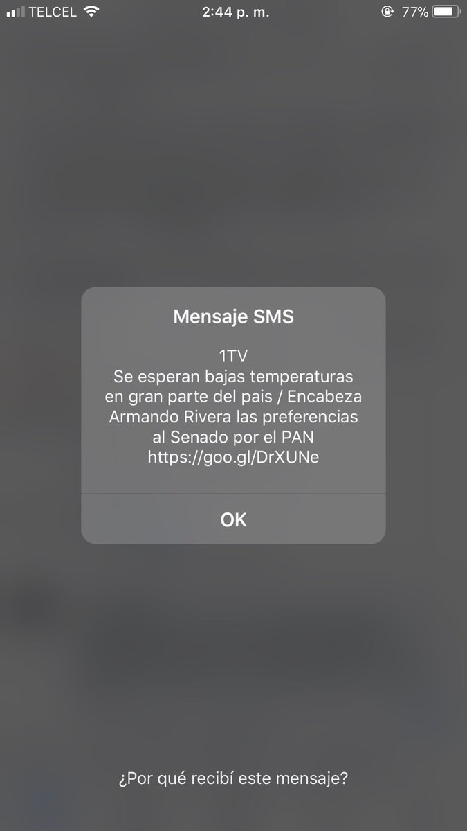 pao_esc's tweet image. ¿Quien les autorizó enviarme mensajes #1tv? 
¿A mi qué me interesa que @Armando_RiveraC  vaya “ganando” las preferencias? (Igual voy a votar por quien yo quiera) #sms #smsflash